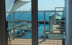 Apartmenthaus Hafenspitze Ap 42 Segler, mit Sauna, Blickrichtung offene See